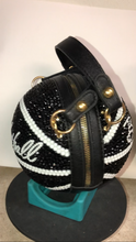 Load image into Gallery viewer, Rhinestone Basketball Purse Handbag