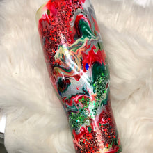 Load image into Gallery viewer, Christmas 40 ounce Modern curve tumbler
