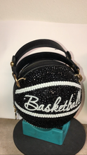 Load image into Gallery viewer, Rhinestone Basketball Purse Handbag
