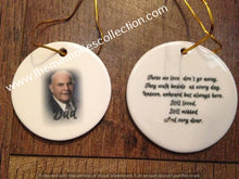 Load image into Gallery viewer, Memorial Photo Keepsake Ceramic Ornament