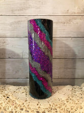 Load image into Gallery viewer, 20 ounce Wrap around GEODE Finished Designer Tumbler   Ready to ship
