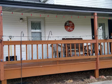 Load image into Gallery viewer, Circle Round Flag Distressed signs Personalized 24"