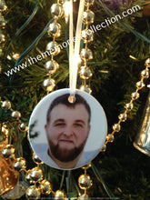 Load image into Gallery viewer, Photo Keepsake Ceramic Ornaments