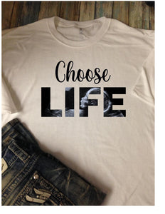 Choose Life ultrasound t-shirt
