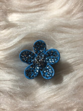 Load image into Gallery viewer, Small Bling rhinestone Flower Hair Clip
