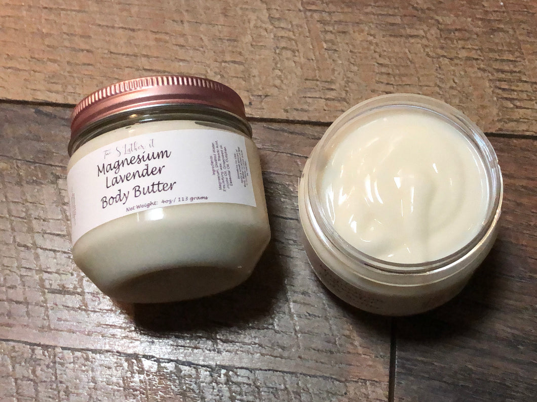 Magnesium body butter Different Scents & unscented