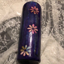 Load image into Gallery viewer, Flower Power D18 Finished Designer Tumbler  Ready to ship!
