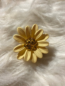 Bling center rhinestone Hair flower