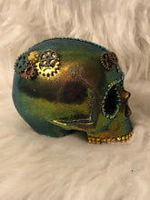 Load image into Gallery viewer, Steampunk gears skull “Steamer”
