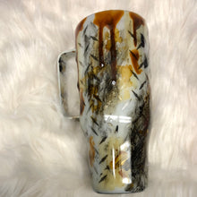 Load image into Gallery viewer, Grease monkey Finished Designer Tumbler with handle  Ready to ship!
