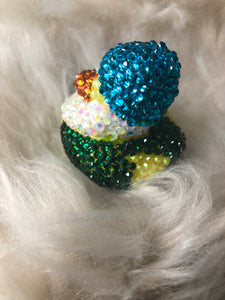 Bling rhinestone Rubber Ducks