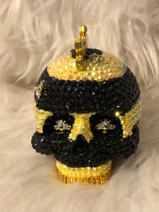 Rhinestone skull “Buzzby” Bee