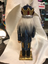 Load image into Gallery viewer, Nutcracker blinged with rhinestones  collectible
