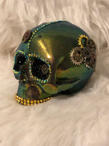 Steampunk gears skull “Steamer”