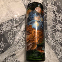 Load image into Gallery viewer, Floral beauty  D17 Finished Designer Tumbler  Ready to ship!
