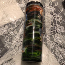 Load image into Gallery viewer, Floral beauty  D17 Finished Designer Tumbler  Ready to ship!
