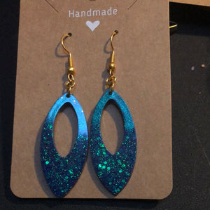 Turquoise drop dangle earrings