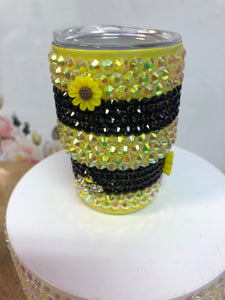 Bling rhinestone Rubber Ducks small