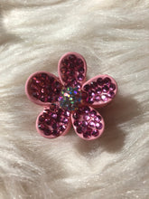 Load image into Gallery viewer, Small Bling rhinestone Flower Hair Clip
