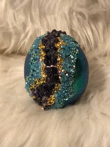 Geode pattern skull “Rocky”