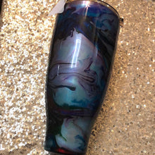 Load image into Gallery viewer, Riding waves 30 ounce modern curve tumbler. Ready to ship
