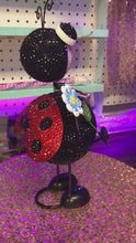 Load and play video in Gallery viewer, Rhinestone beautiful bobble ladybug
