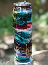 Load image into Gallery viewer, &quot;Golden Jewel&quot; Finished Designer Can Tumbler #108  Ready to ship!
