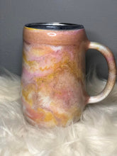 Load image into Gallery viewer, &quot;Dreams of Rose Gold&quot; Finished Designer Stainless Steel Coffee Mug #115  Ready to ship!
