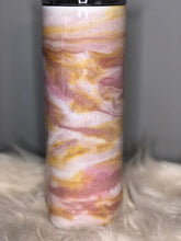 Load image into Gallery viewer, &quot;Rose Gold Bling&quot; Finished Designer Tumbler #118  Ready to ship!
