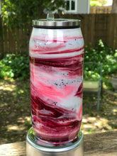 Load image into Gallery viewer, &quot;Roses&quot; Finished Designer Can Tumbler #110  Ready to ship!
