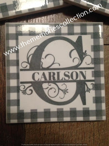 Personalized Set of Coasters