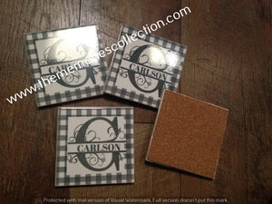 Personalized Set of Coasters