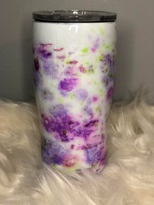 "Wildflowers" Finished Designer Can Tumbler #145  Ready to ship!