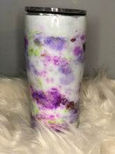 Load image into Gallery viewer, &quot;Wildflowers&quot; Finished Designer Can Tumbler #145  Ready to ship!
