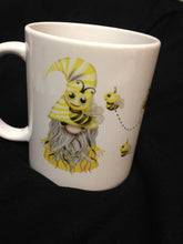 Load image into Gallery viewer, Gnomes and Bees Gnome Coffee Mug
