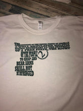 Load image into Gallery viewer, 2nd Second Amendment T-shirt Guns

