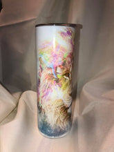 Load image into Gallery viewer, 30 oz. Stainless Steel Tumbler Pastel Lion
