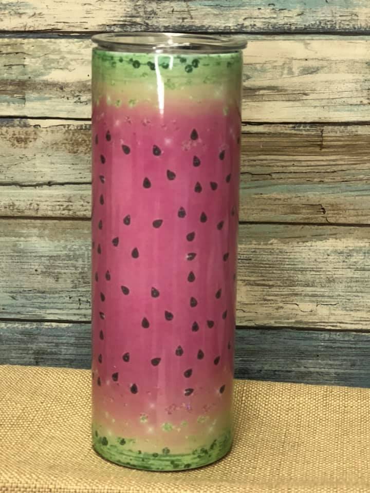 Watermelon Tumbler 20 or 30 oz Hot or cold!