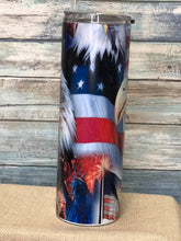 Load image into Gallery viewer, All American Eagle Tumbler  20 or 30 oz
