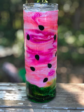 Load image into Gallery viewer, Watermelon Finished Designer Tumbler  Ready to ship!  20 ounce tumbler
