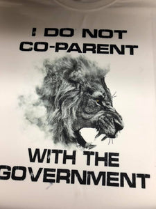 I do NOT co-parent with the Government t-shirt
