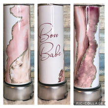 Load image into Gallery viewer, Girl Boss Building Her Empire or Boss Babe Tumbler 20 or 30 oz
