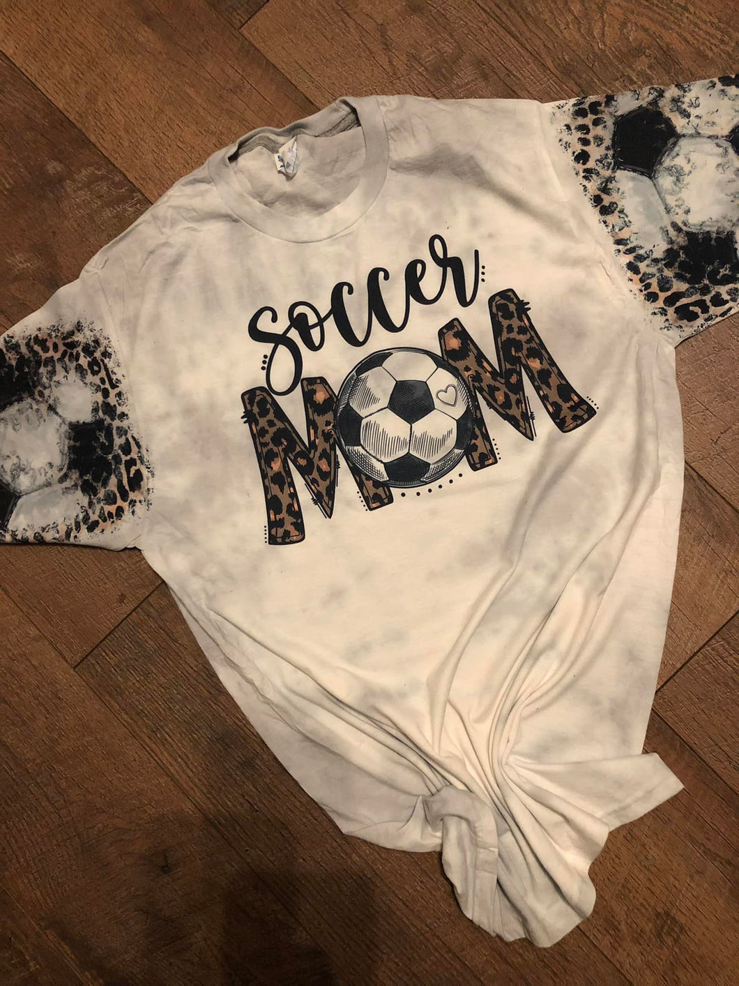 Soccer Mom Leopard T-shirt