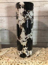 Load image into Gallery viewer, Glitter cow print tumbler  Pick your size 11-40 ounce
