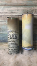 Load and play video in Gallery viewer, The Lord&#39;s Prayer Stainless Steel  Tumbler 20 or 30 oz
