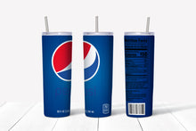 Load image into Gallery viewer, Soda Tumbler 20 or 30 oz Mt. Dew Pepsi Coke Crush and more
