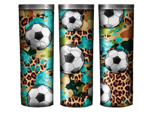 Soccer Stainless Steel Tumbler 20 or 30 ounces