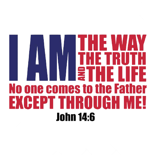 I am the Way the Truth & Life Flag t-shirt