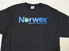 Load image into Gallery viewer, Norwex t-shirt black independent sales consultant advertising
