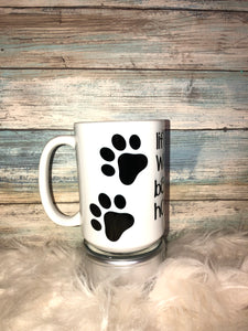 Basset Hound Mom MUG  Any Breed can be used this is personalized